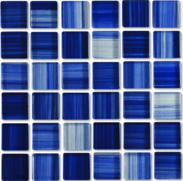 Aquabella Monet Paradise 1x1 Glass Tile